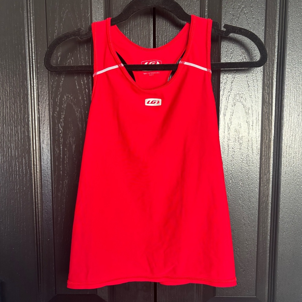 Vibrant Red Women's Tank Top by LG
